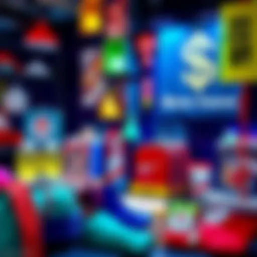 Showcase of colorful new items available in the store for Version 2.10, featuring unique designs and special offers.