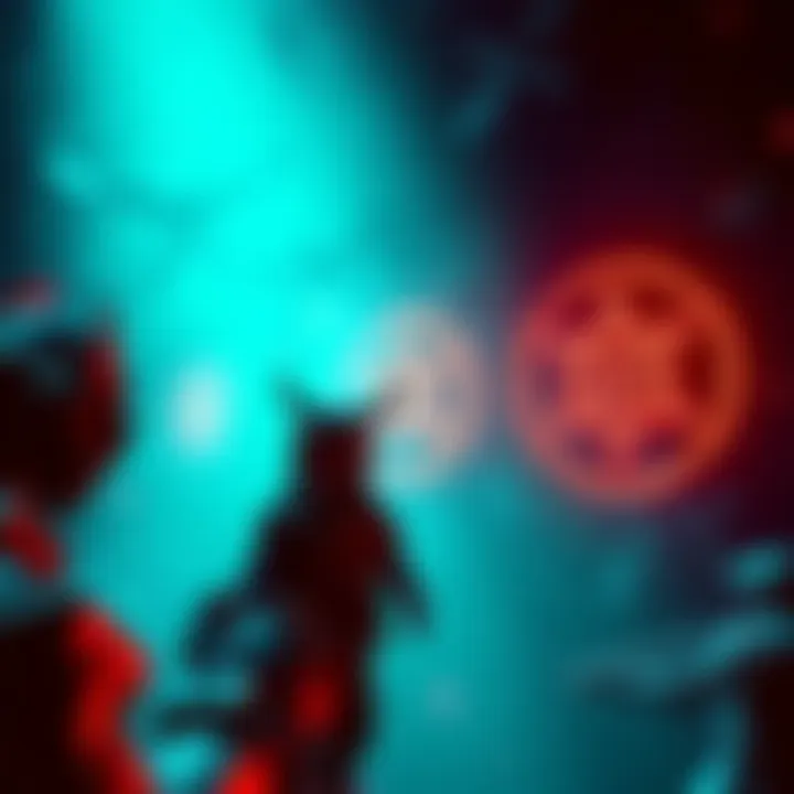 Screenshot showing mysterious symbols appearing in Borderlands 3 gameplay