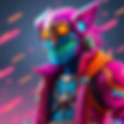 A vibrant new skin for Toro, showcasing bright colors and stylish designs, enhancing the character's appearance in the game.