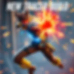 A dynamic action shot of a character performing a Blink-Punch move, showcasing high mobility and melee damage in gameplay.