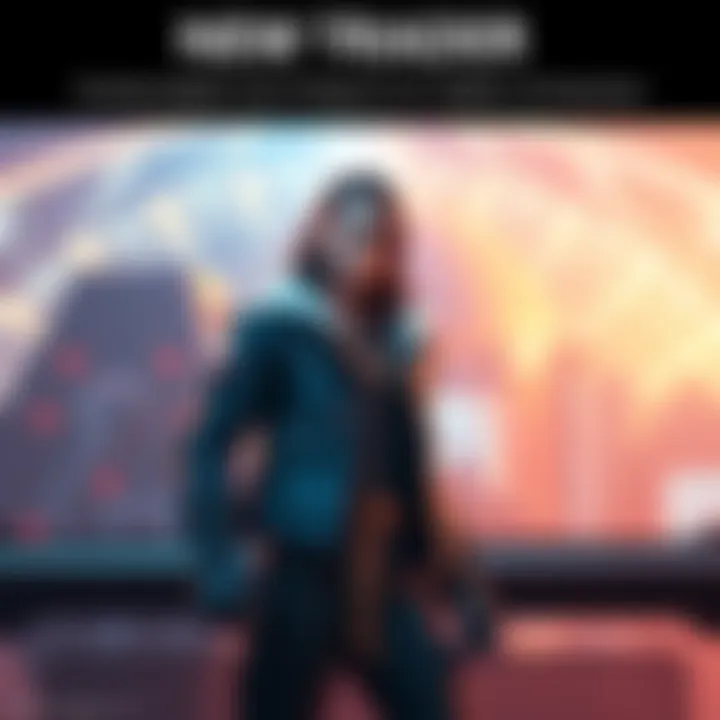 New Trader in Arc Raiders A character representing the new trader in Arc Raiders, standing confidently with a futuristic backdrop