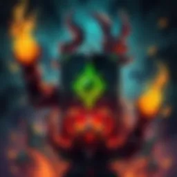 An illustration of the new Warlock card Shadow Rounds featuring dark magic motifs and glowing effects that highlight its unique abilities.