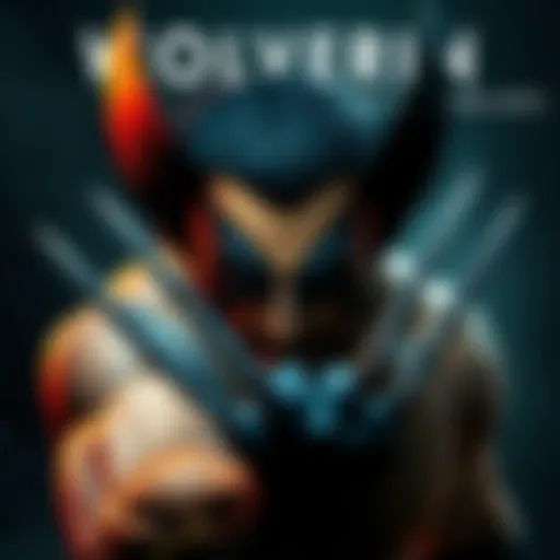 Cover art for the new Wolverine game showing the character Wolverine with claws extended, set against a dark and gritty background, reflecting a modern gaming style.