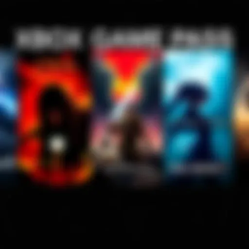 A collage of game covers for Kiln, Aphelion, and Final Fantasy V, showcasing exciting titles available on Xbox Game Pass in 2026.