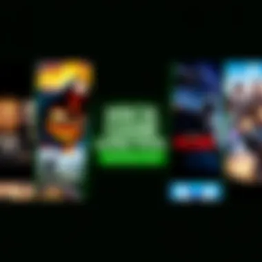 A collage of game covers for eight new Xbox Game Pass titles, showcasing various game genres and graphics.