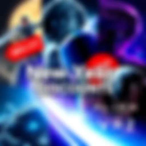 A collage of popular PS VR2 game covers like Resident Evil and Alien: Rogue with discount tags for New Year sales.