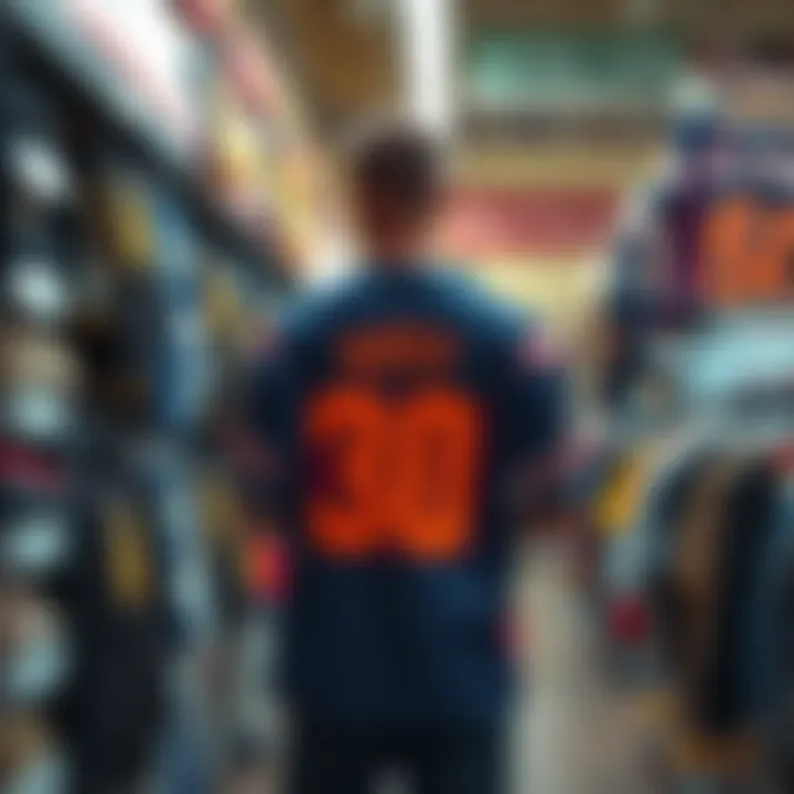 Nick eh 30 Luminosity Jersey Found A customer holding a rare Nick eh 30 Luminosity jersey at a thrift store