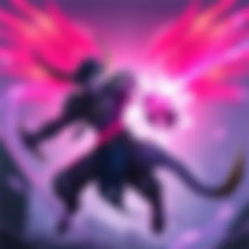 Nidus is shown gaining strength with the help of Nokko's subsume abilities, showcasing a powerful energy effect surrounding them.