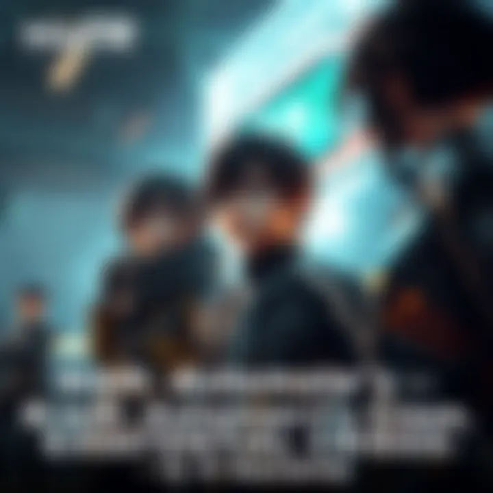 NieR: Automata Game Scene A dramatic scene from NieR: Automata showing characters in an emotional moment, reflecting on existential themes.