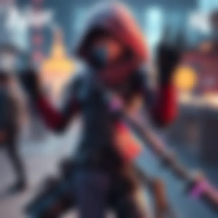 Nier Automata Wuyang Skin Character wearing the Wuyang skin from Nier Automata with a dynamic pose