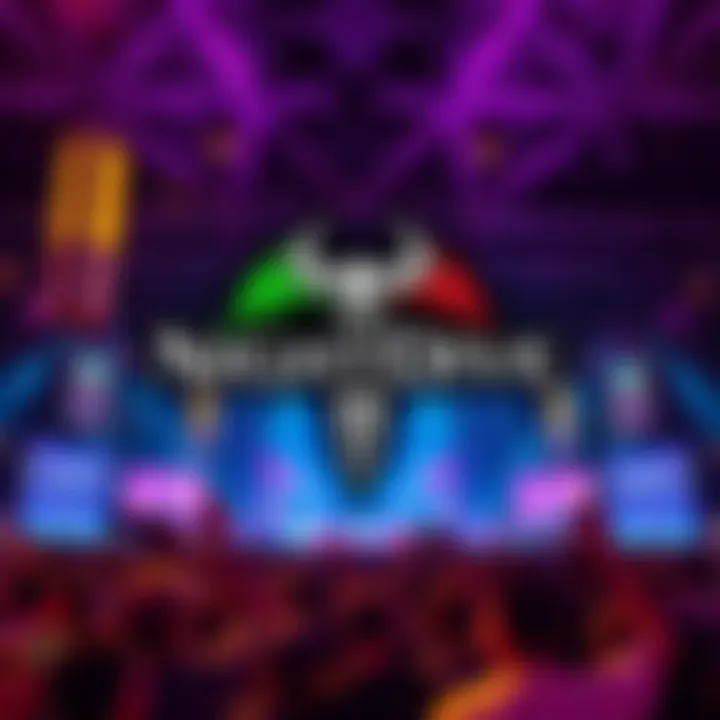 Nightdive logo with a background of QuakeCon event space and fans excited about a new remastered game announcement.