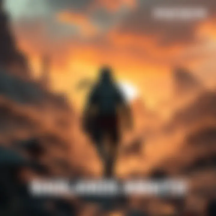 A player character exploring the Badlands in Nightreign's new DLC, surrounded by rough terrain and new challenges.