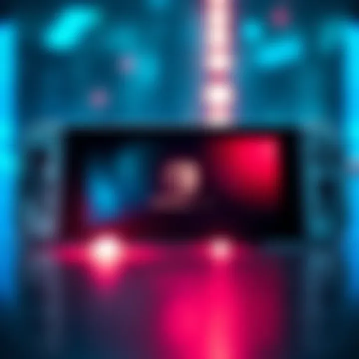 Nintendo Switch console displaying the new update screen with a progress bar