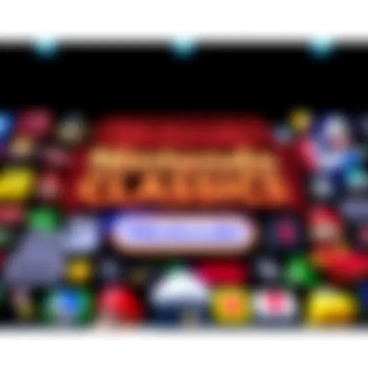 Nintendo Classics Game Updates Colorful display of various Nintendo classic game characters and logos representing April 2026 updates