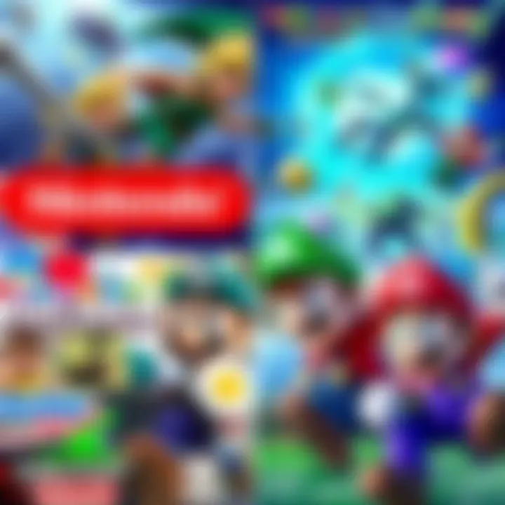 Nintendo eShop Top Games November 2025 Collage of popular Nintendo games including Hyrule Warriors, Pokemon Legends, Minecraft, and Super Mario Galaxy for November 2025