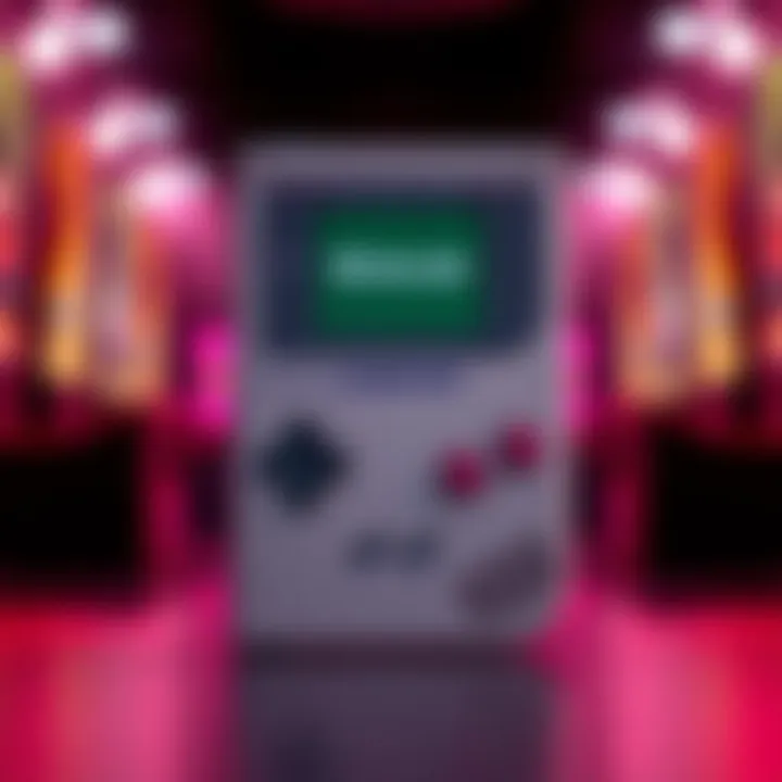 Nintendo Game Boy Trademark Nintendo logo with Game Boy design highlighting its trademark application in Brazil