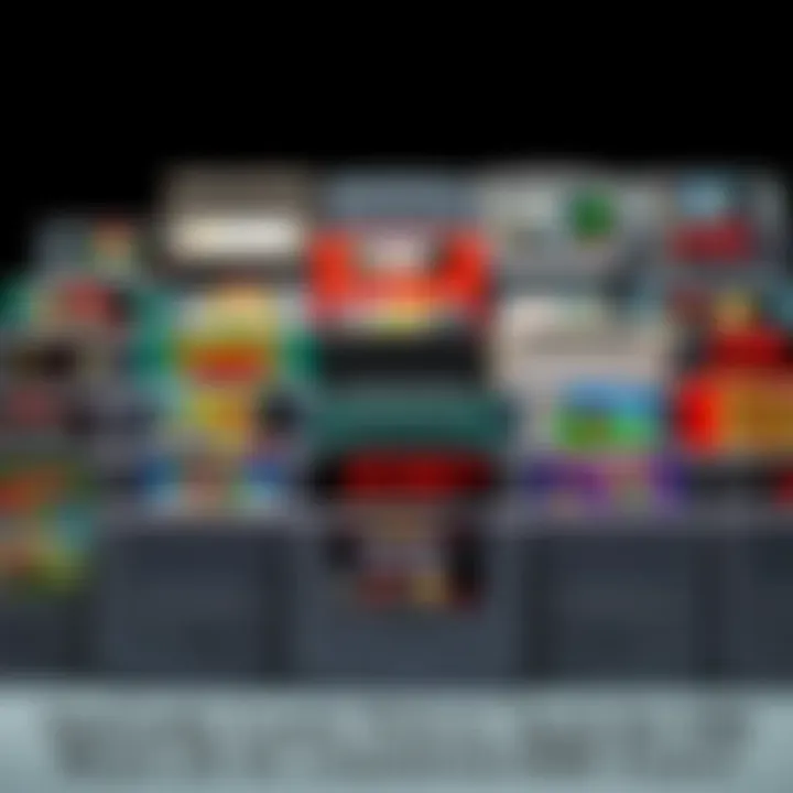 A collection of Nintendo game cartridges showcasing various titles from different decades, highlighting the consistent $60 price tag.
