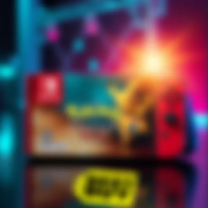 A promotional image showing the Nintendo Switch 2 with Pokemon Legends Z-A packaging, highlighting the pre-order offer at Best Buy.