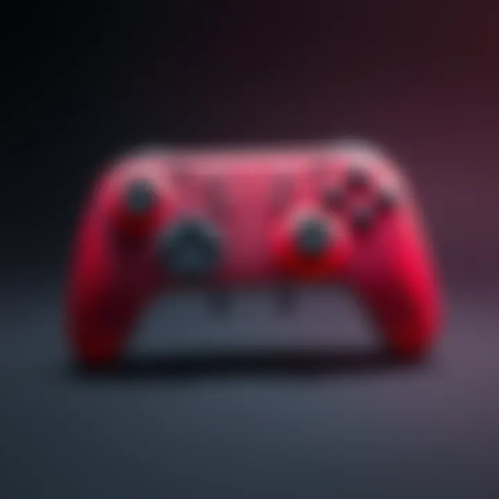 3D-printed protective shell for Nintendo Switch controller A Nintendo Switch Pro Controller fitted with a custom 3D-printed protective shell, showcasing its sleek design and embedded magnets.