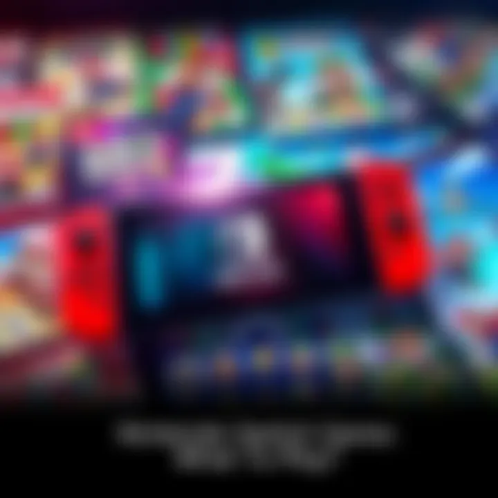 A collection of Nintendo Switch game covers showcasing various engaging titles and genres.