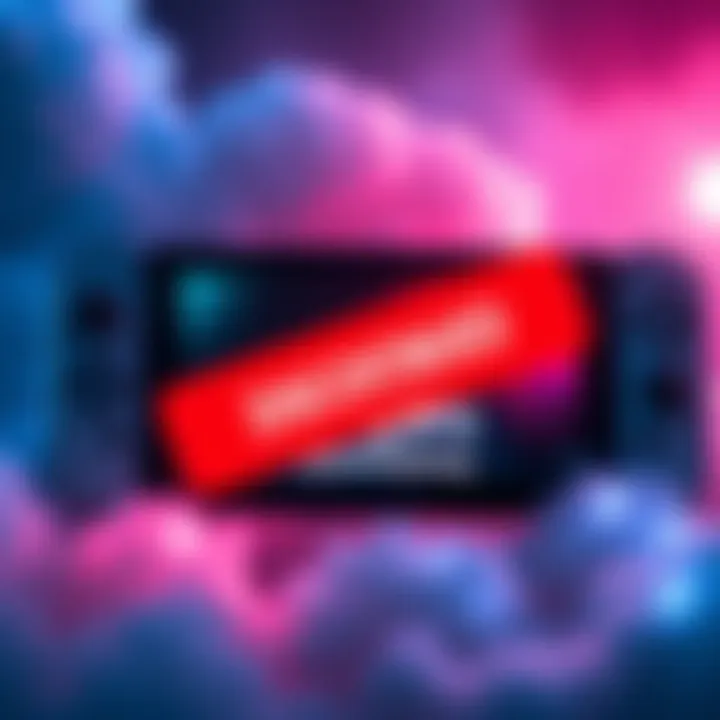Nintendo Switch KINGDOM HEARTS Cloud Version Nintendo Switch displaying KINGDOM HEARTS Cloud Version games with a cloud icon