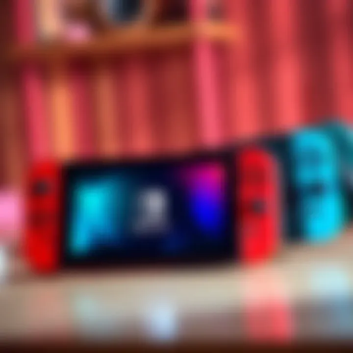 Two Nintendo Switch consoles side by side showing data transfer screen