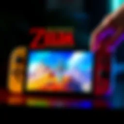 The Legend of Zelda 40th Anniversary Edition for Nintendo Switch 2 displayed with colorful graphics