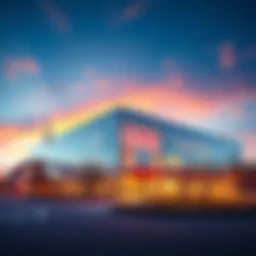 Exterior view of Nintendo's new Technology Development Center showcasing modern architecture and design