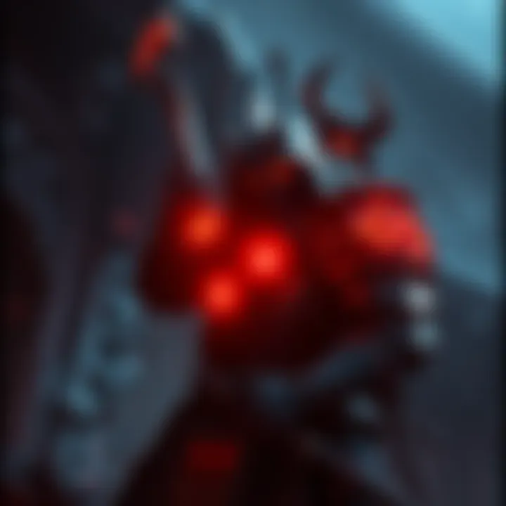 A warrior character from Nioh 2 wearing enhanced gear, showcasing various weapons and armor while exploring a dark, mystical environment.