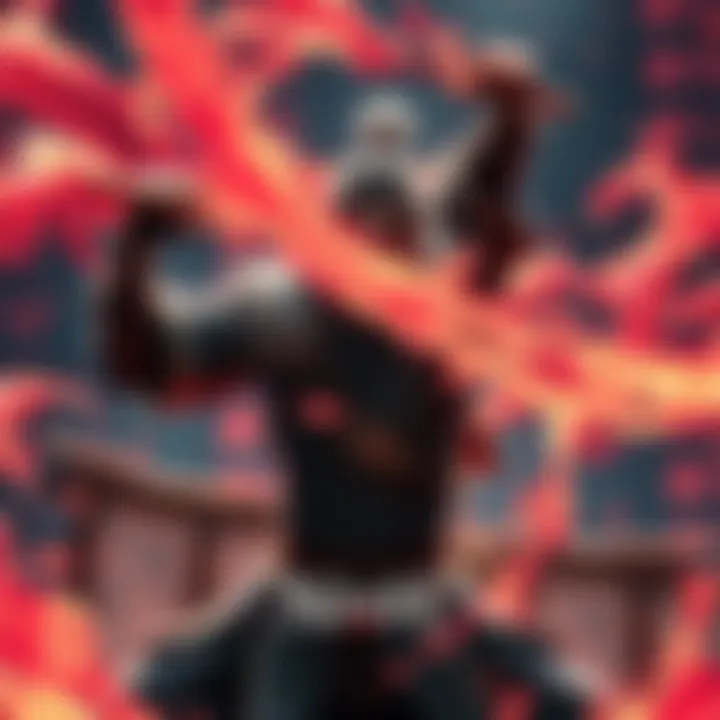 Nioh 2 character demonstrating the Flux 2 skill while swapping stances