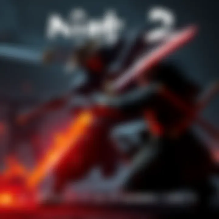 A screenshot showing intense combat in Nioh 2, featuring a warrior battling a fierce enemy with glowing weapons in a dark setting.