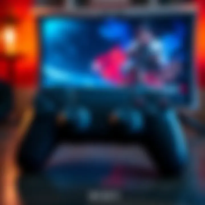 A PS5 controller with a Nioh 3 Alpha Demo screen in the background