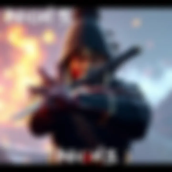 Nioh 3 Demo Gameplay Scene A character switching between Samurai and Ninja modes in the Nioh 3 demo, showing action and vibrant graphics in a battle setting.