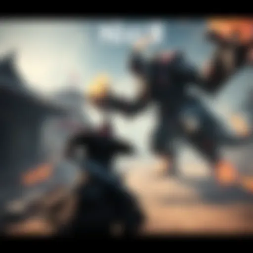 A player character engaging in combat with a boss in an open world setting of Nioh 3