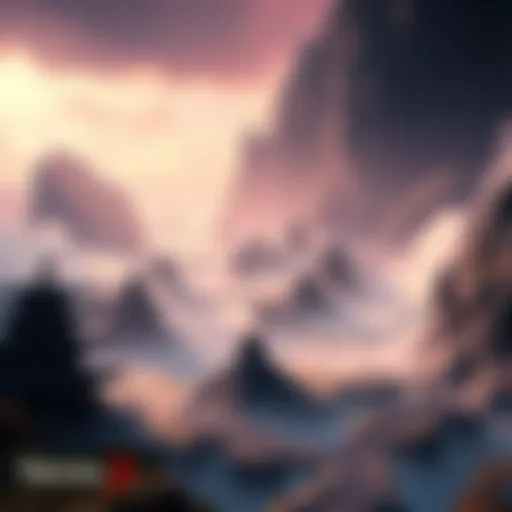 A stunning view of an expansive level in Nioh 3, showcasing open-world elements and intricate pathways.