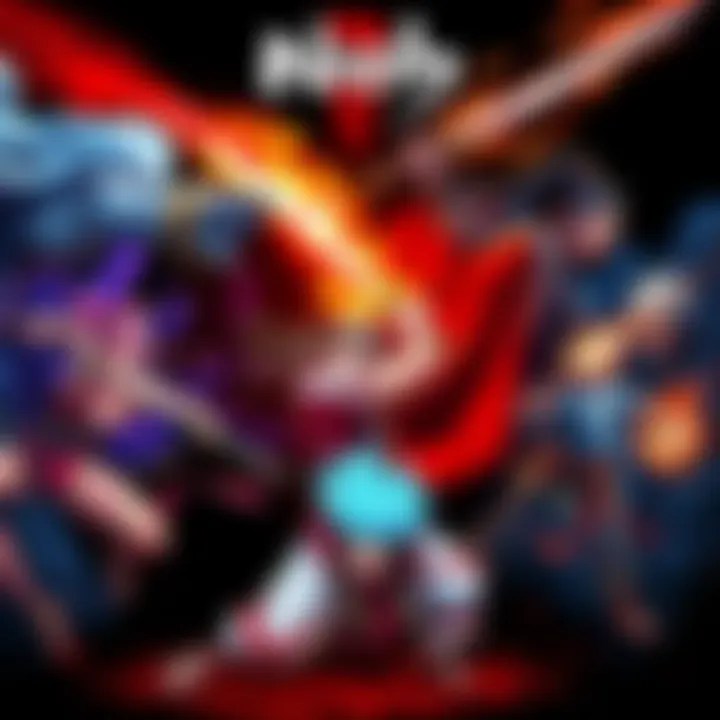 Illustration showing various martial arts moves from Nioh 3, highlighting buffs and nerfs in damage after update 1.02.02