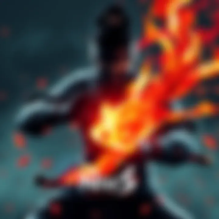 A character in Nioh 3 showcasing ninja skills during gameplay