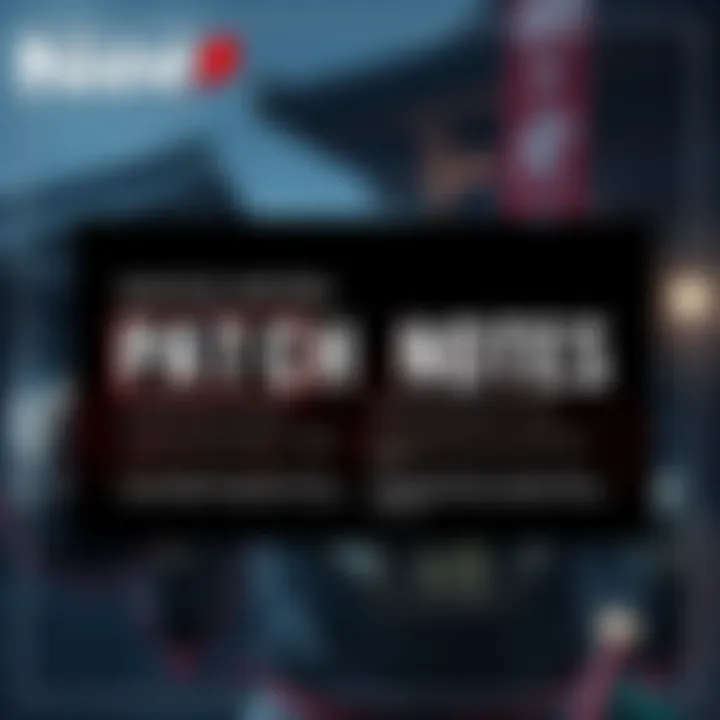 A screenshot showing the Nioh 3 patch notes with increased enemy health and bug fixes highlighted.