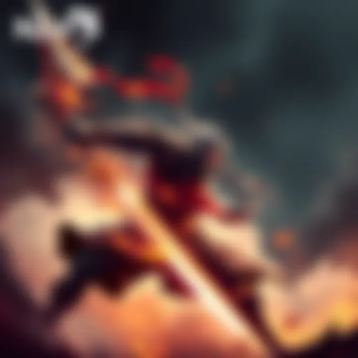 A character in Nioh 3 wielding a spear and tonfa in an action stance, ready for battle.