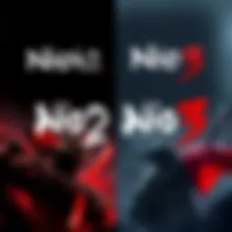 Comparison of Nioh 2 and Nioh 3 game covers, highlighting their unique artwork and styles.