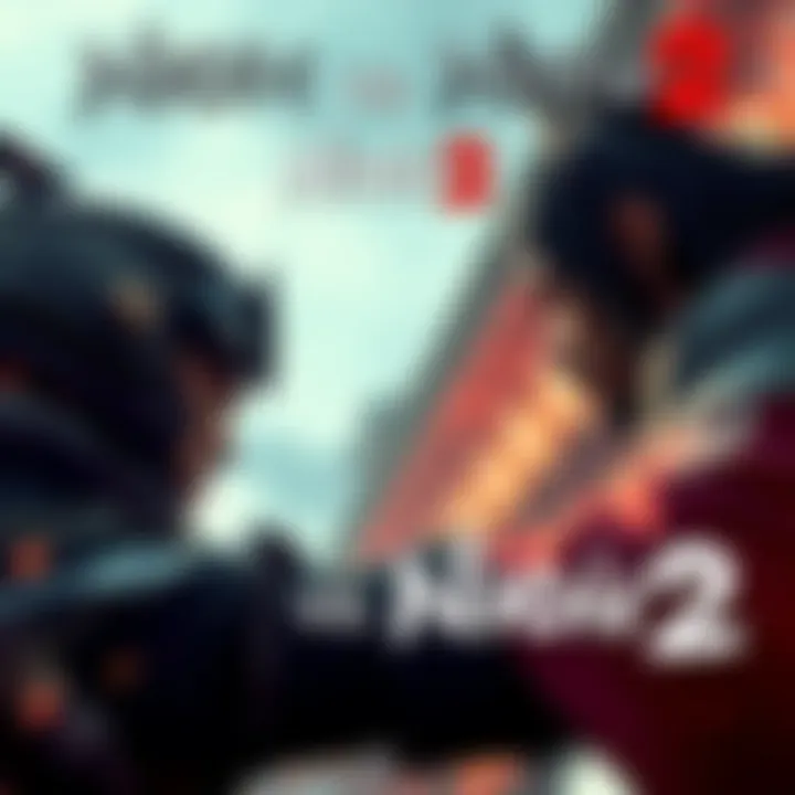 Two characters from Nioh and Nioh 2 facing each other in an action scene