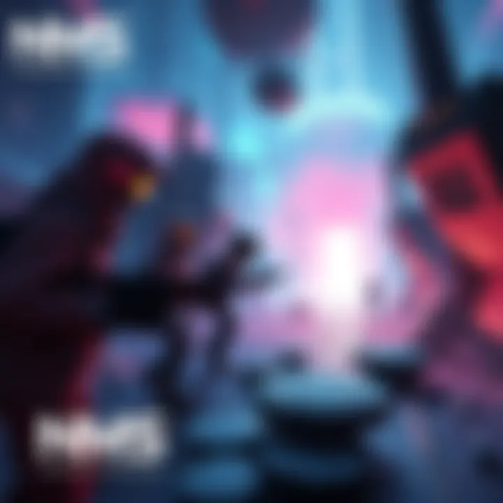 A scene showing players encountering tool shortages amid extraterrestrial challenges in NMS: The Shores of Vengeance, featuring Eyes Of lyo, Orbs, and Bubbles.