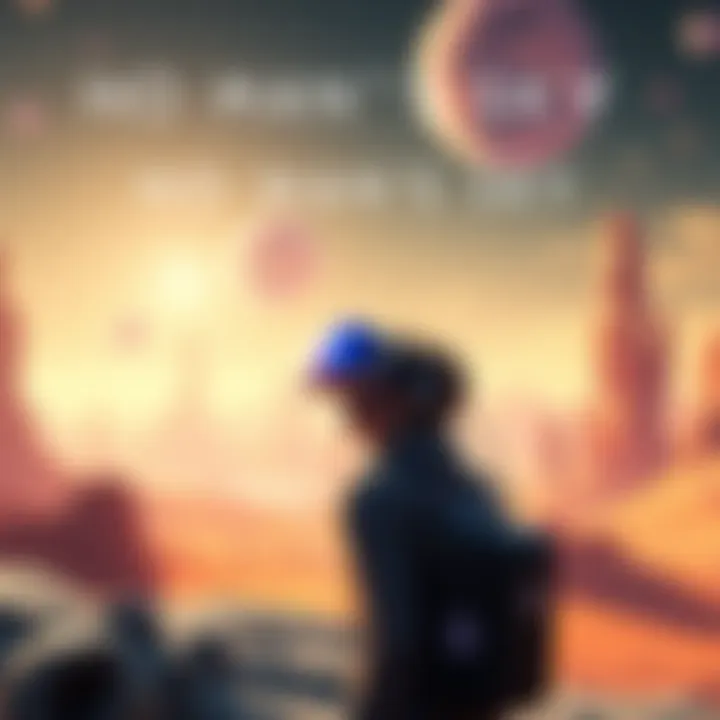 No Man's Sky on PSVR2 A player exploring a vibrant alien world in No Man's Sky using a PSVR2 headset