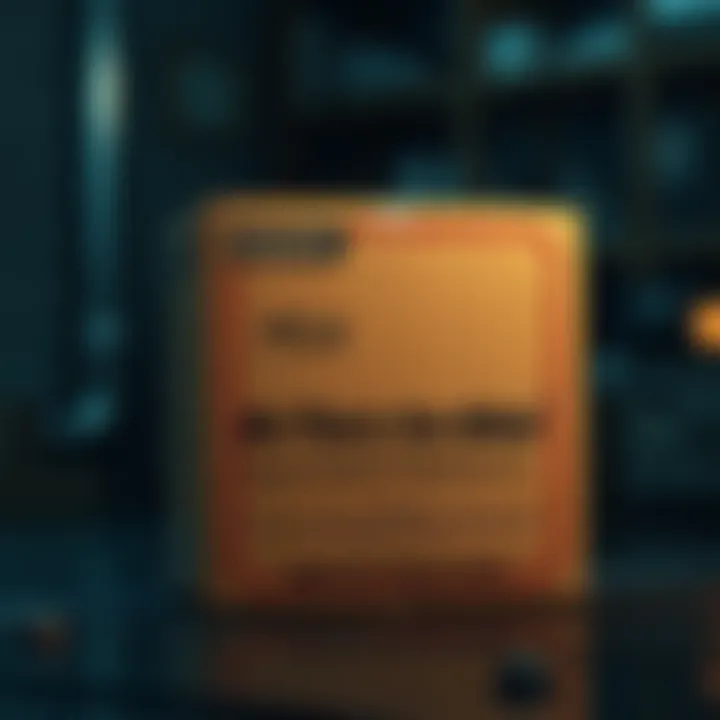 The cardboard box featuring the No Place for Hideo Easter egg from Metal Gear Solid 4 Master Collection 2, with the Hideoblog URL missing.