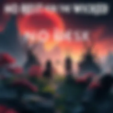 No Rest For The Wicked game cover featuring a fantasy landscape with characters from Ori, highlighting the delay on Xbox due to Series S issues.