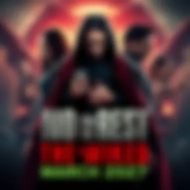 Poster announcing the delay of No Rest For The Wicked's release date to March 2027, featuring dramatic artwork of the film's characters and title in bold letters.