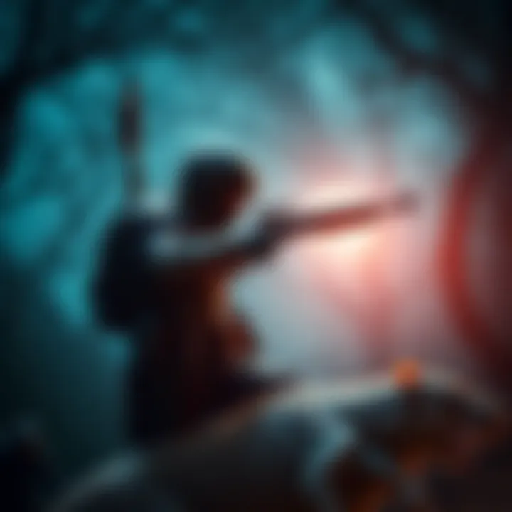 A player in dark armor saves a raider from a large rat while exploring a nighttime game setting.