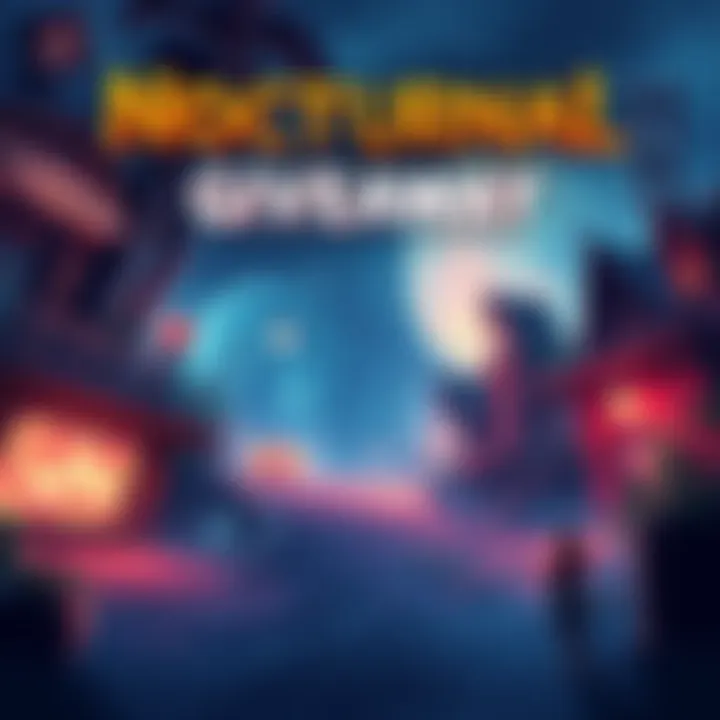 Nocturnal Game Giveaway Sunnyside Games offers Nocturnal for free on Steam, celebrating its sequel with a vibrant game promotional banner.