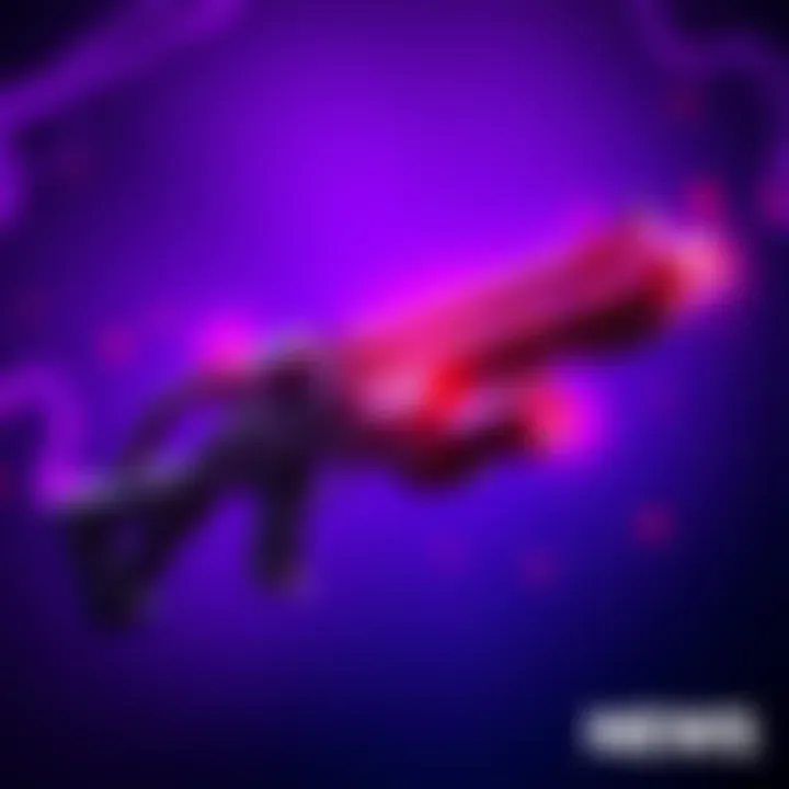 A detailed view of the legendary Nocturno weapon from STW, showcasing its unique design and features.