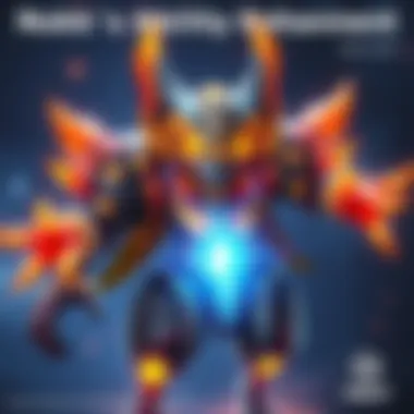 A visual representation of Nokko with glowing effects, illustrating the proposed enhancement to its third ability, showcasing new gameplay dynamics and strategies.